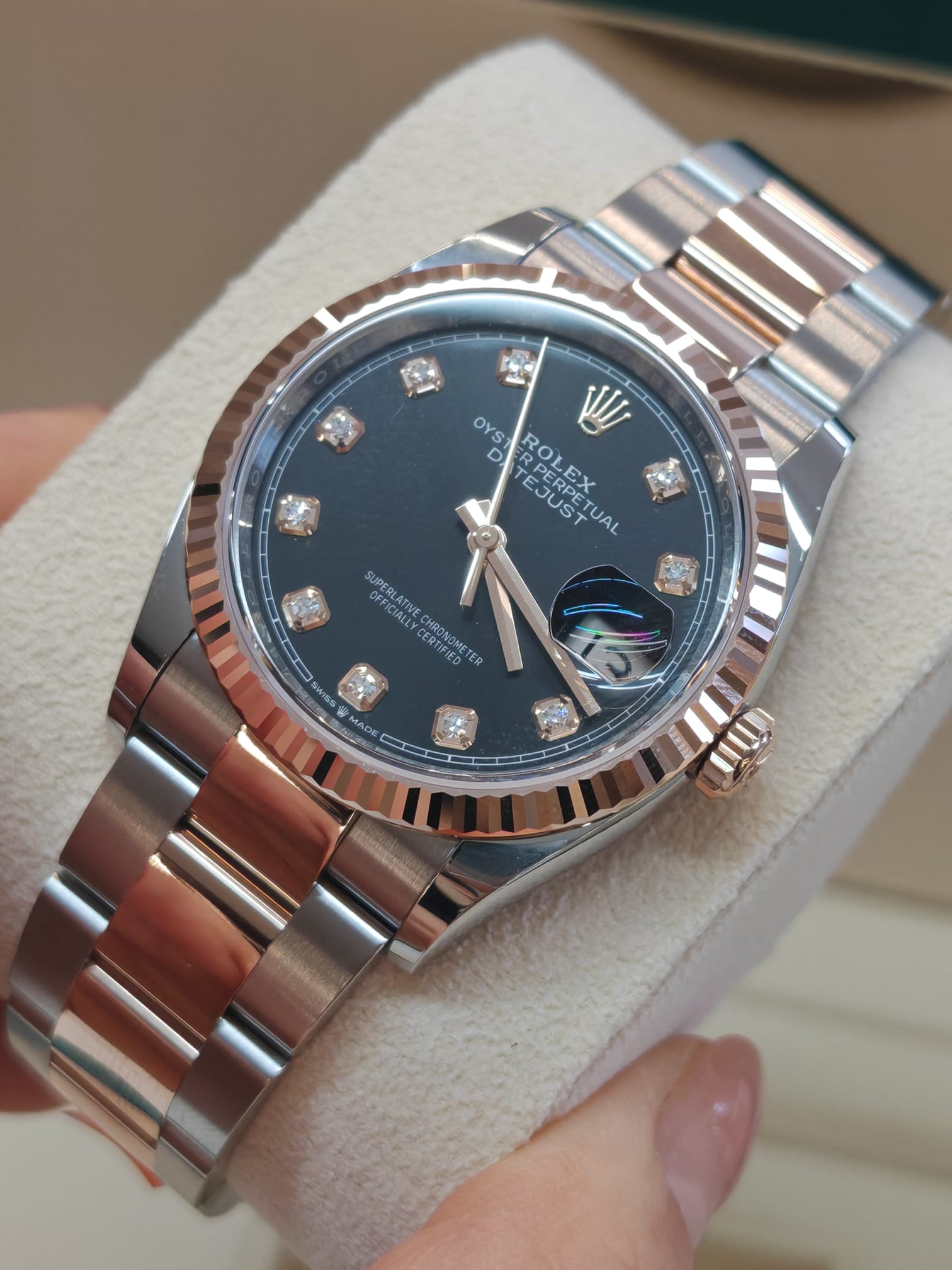 Rolex Datejust 36 126231G BLACK OYS