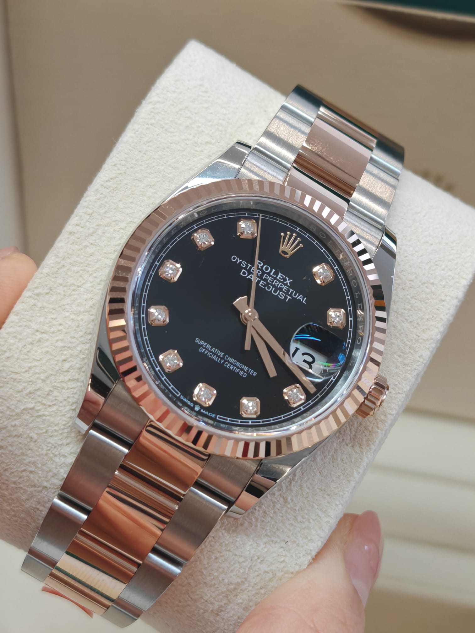 Rolex Datejust 36 126231G BLACK OYS
