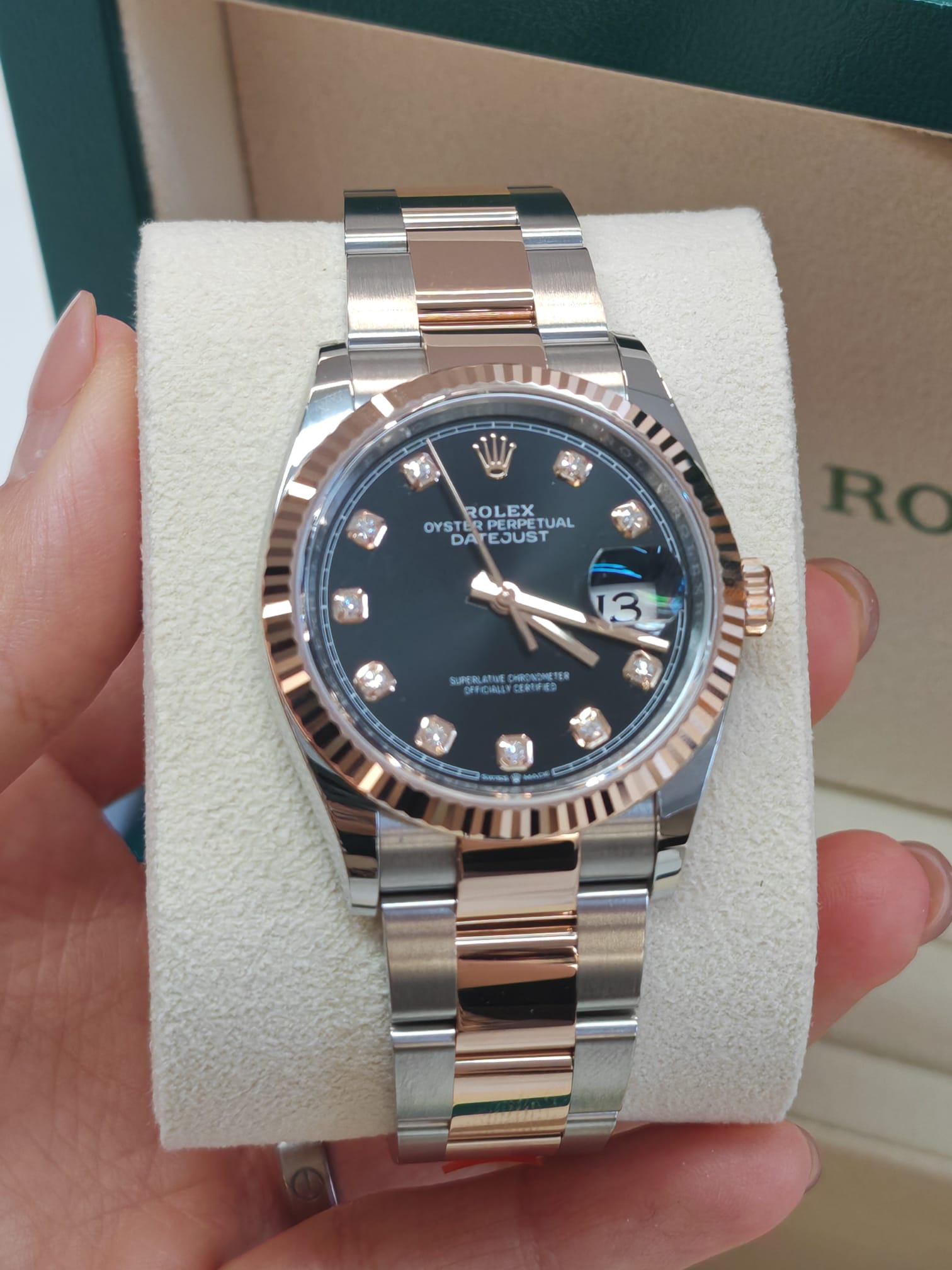 Rolex Datejust 36 126231G BLACK OYS