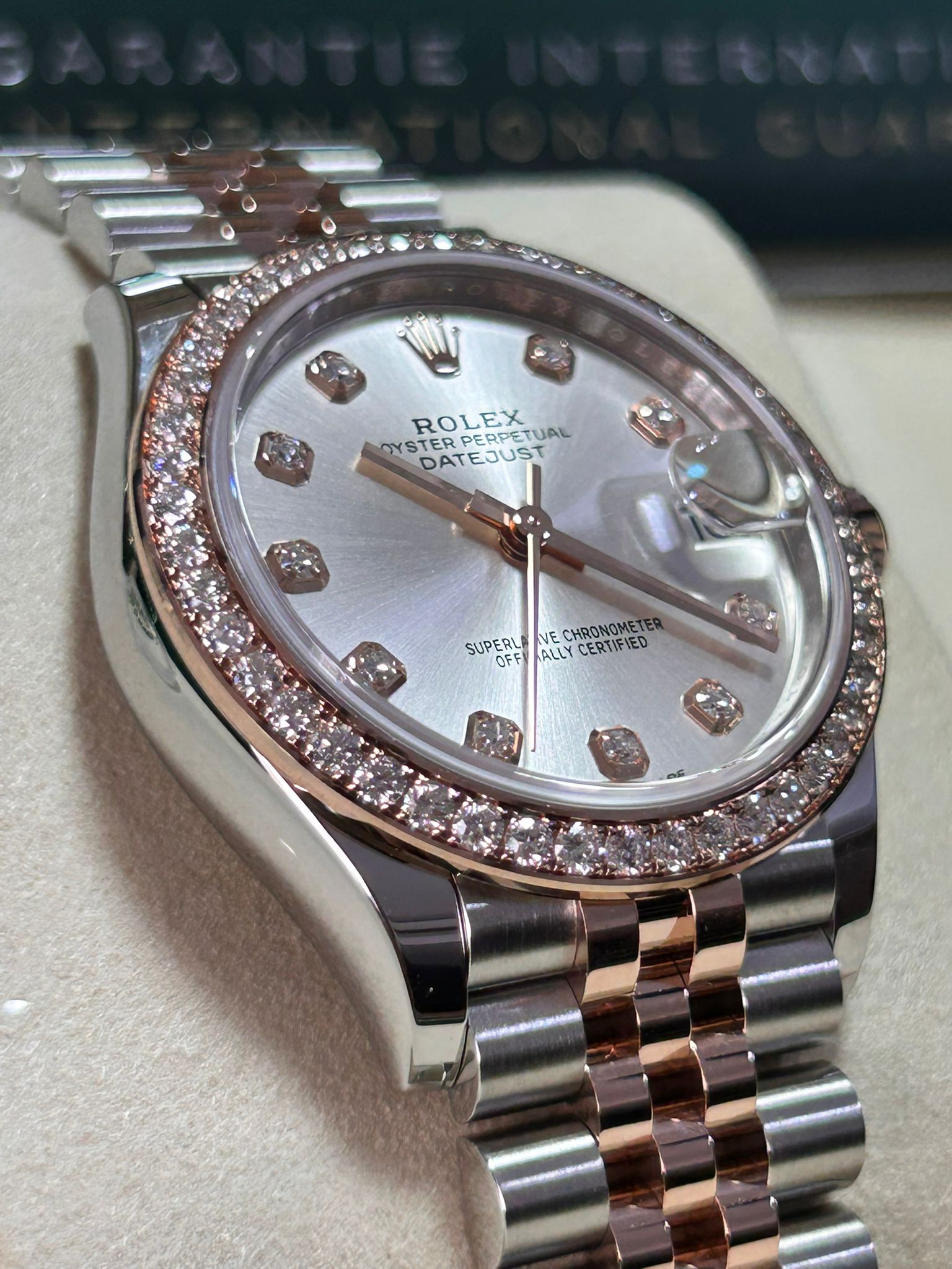 ROLEX Datejust 31278381RBR G SILVER JUB