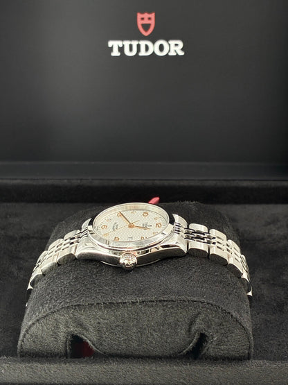 Tudor 91350-0003 1926 28 Stainless Steel / Silver - Diamond