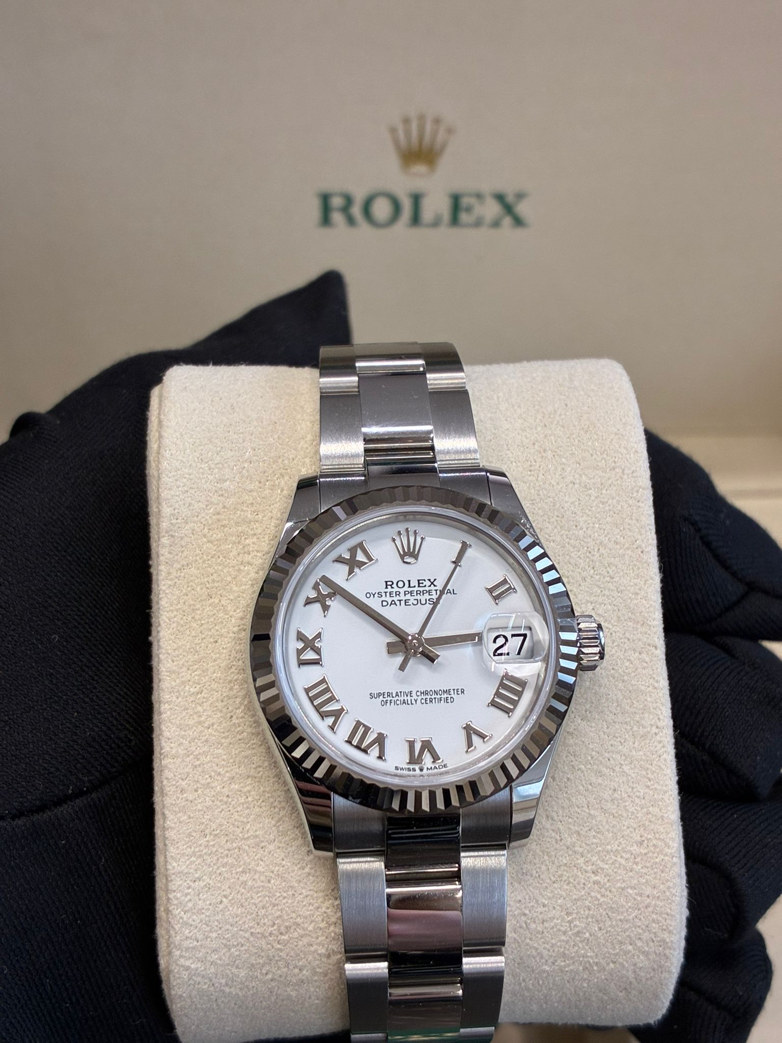 Rolex Datejust 31 278274 White Roman Oyster 2025