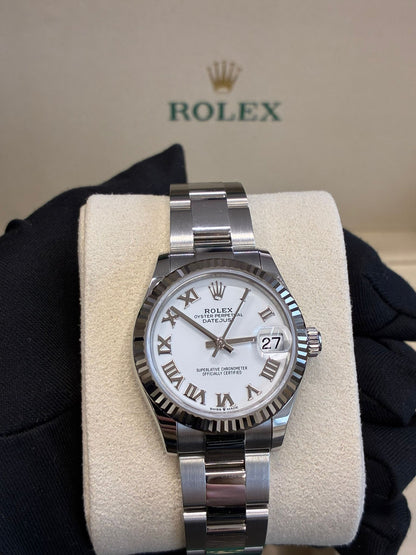 Rolex Datejust 31 278274 White Roman Oyster 2025