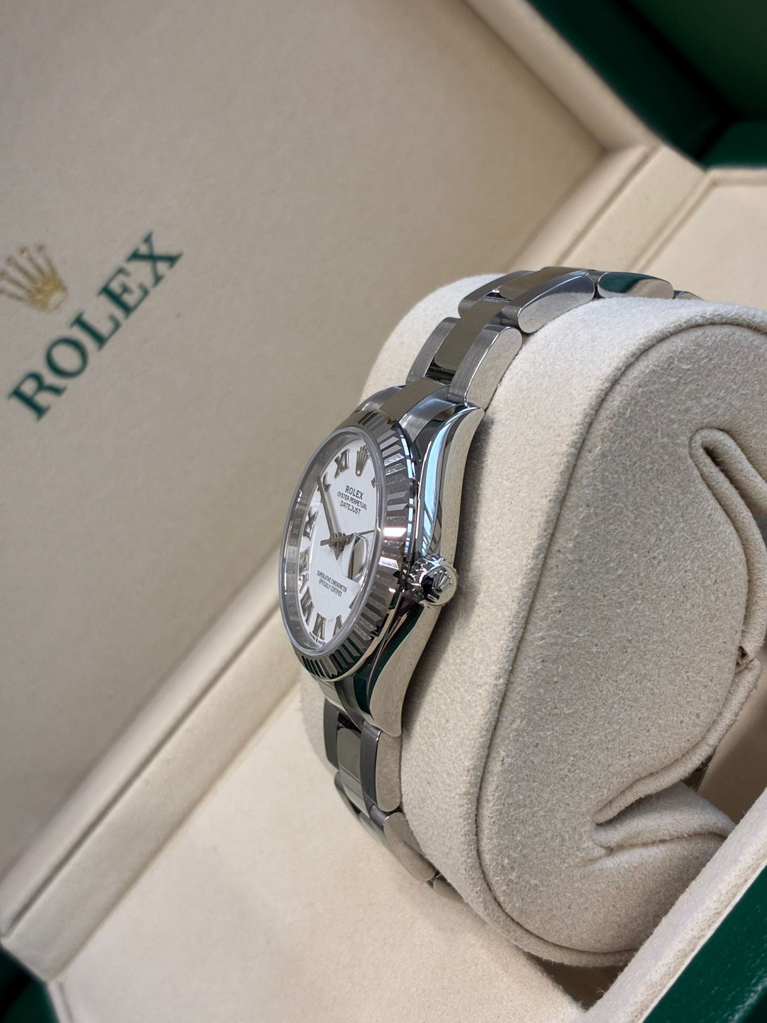 Rolex Datejust 31 278274 White Roman Oyster 2025