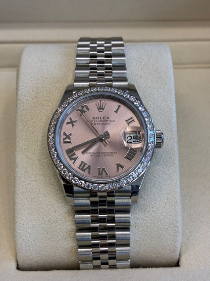 Rolex Datejust 31 278384rbr pink roman jub