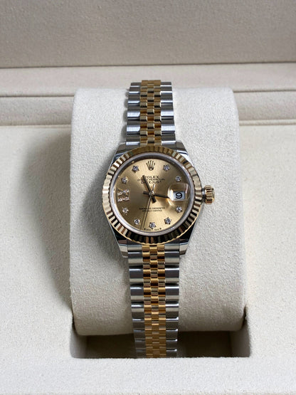 Rolex Lady-Datejust 279173G Champagne Star Diamonds Jubilee