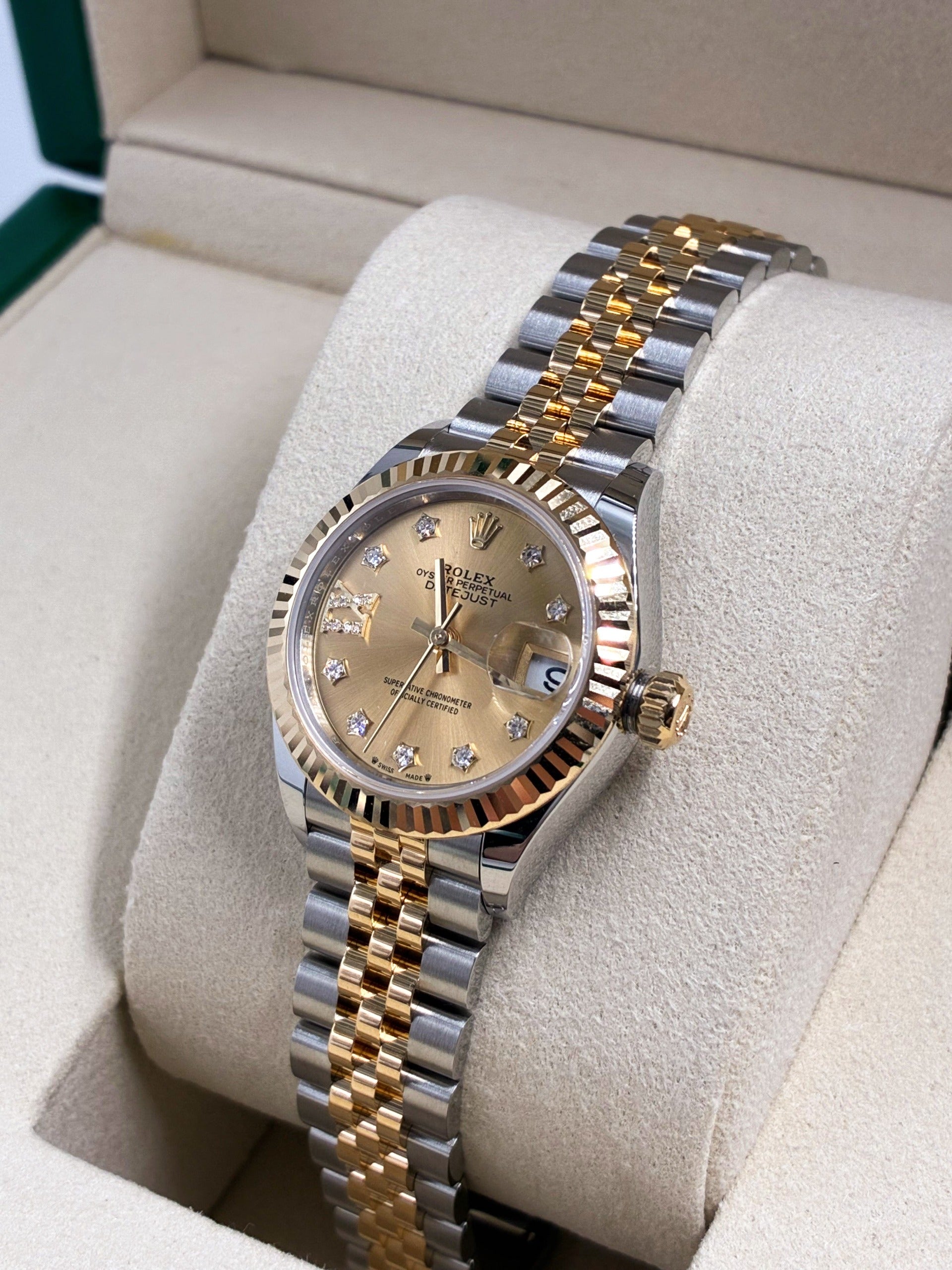 Rolex Lady-Datejust 279173G Champagne Star Diamonds Jubilee