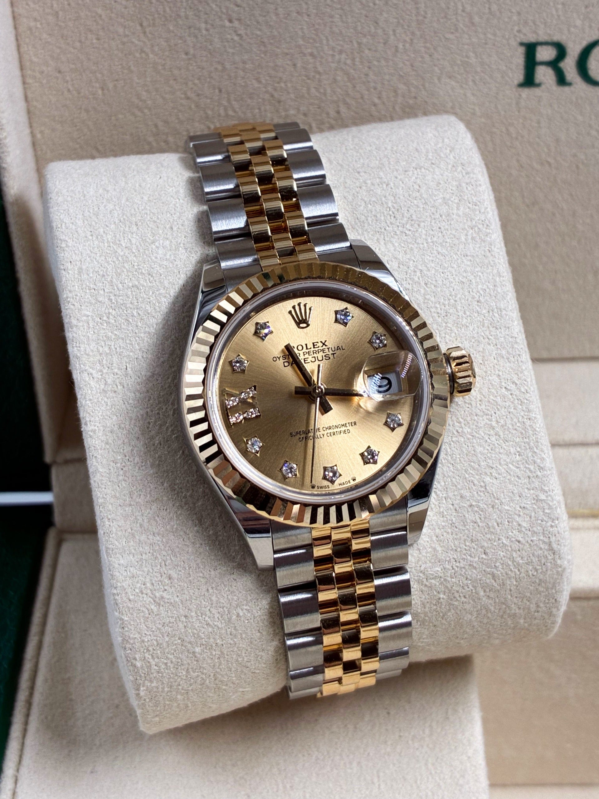 Rolex Lady-Datejust 279173G Champagne Star Diamonds Jubilee