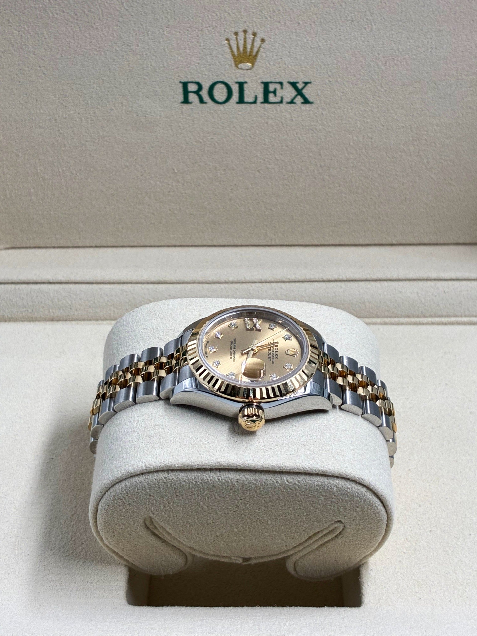 Rolex Lady-Datejust 279173G Champagne Star Diamonds Jubilee
