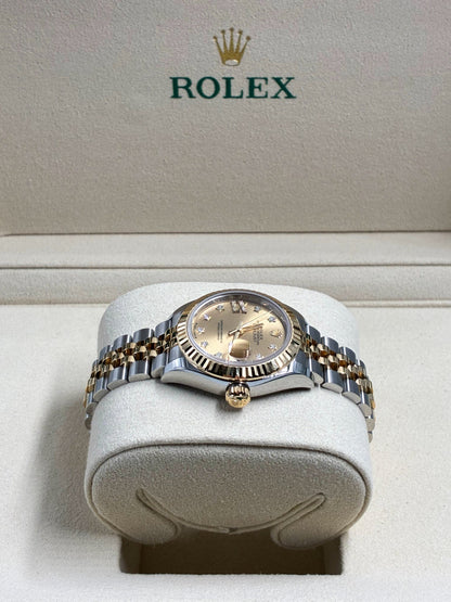 Rolex Lady-Datejust 279173G Champagne Star Diamonds Jubilee