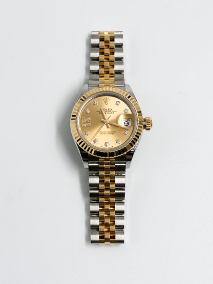 Rolex Lady-Datejust 279173G Champagne Star Diamonds Jubilee