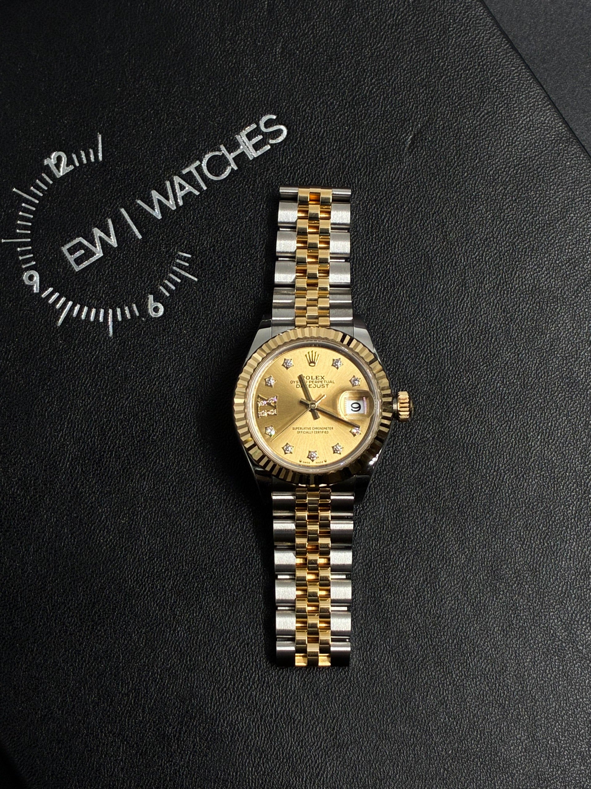 Rolex Lady-Datejust 279173G Champagne Star Diamonds Jubilee