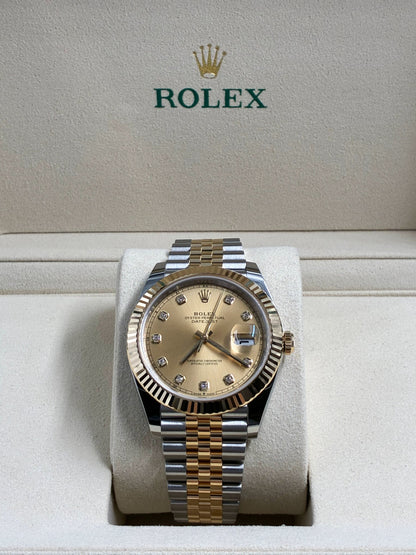 Rolex Datejust 41 126333G Champagne Jubilee 2026