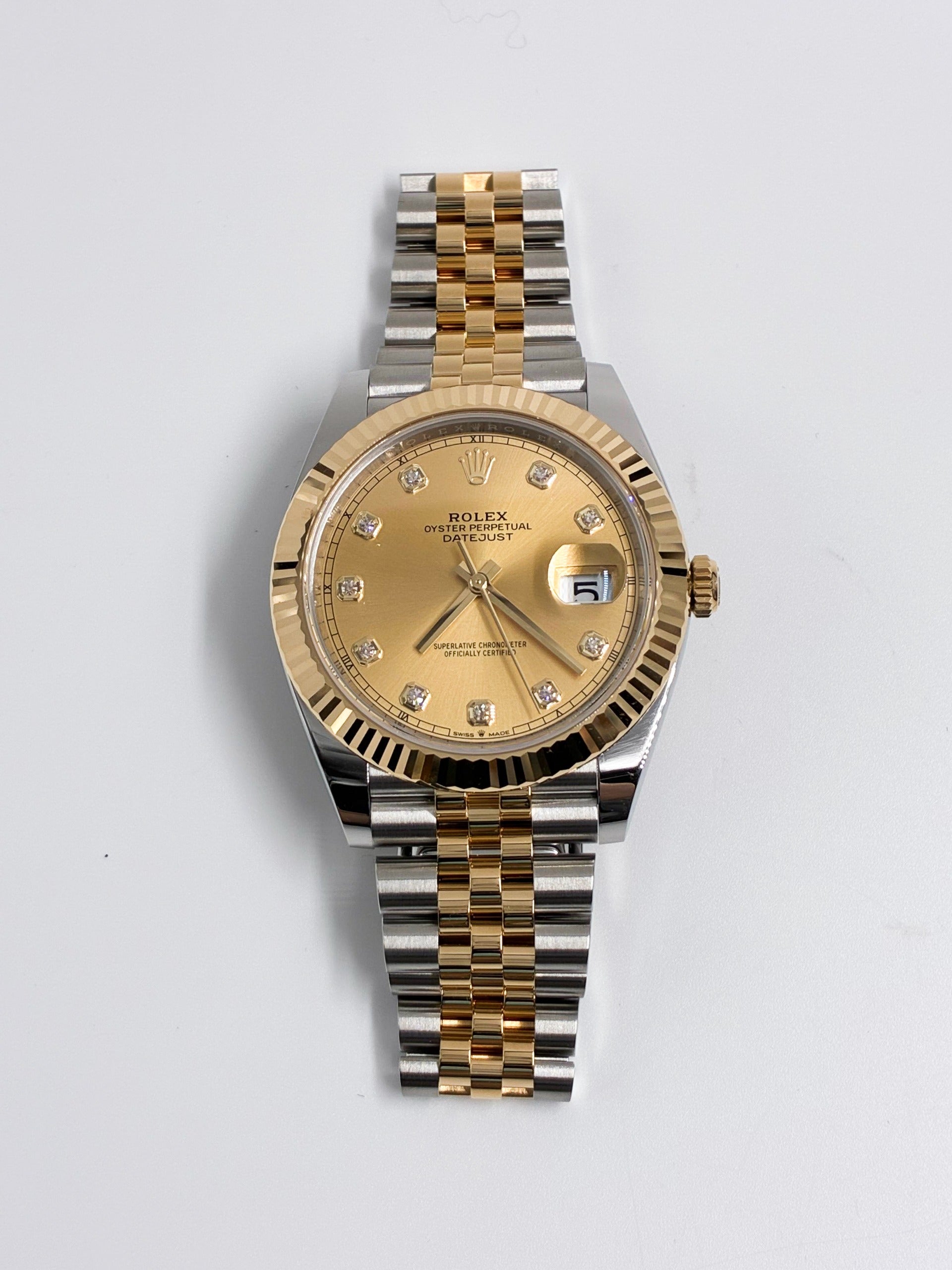 Rolex Datejust 41 126333G Champagne Jubilee 2026
