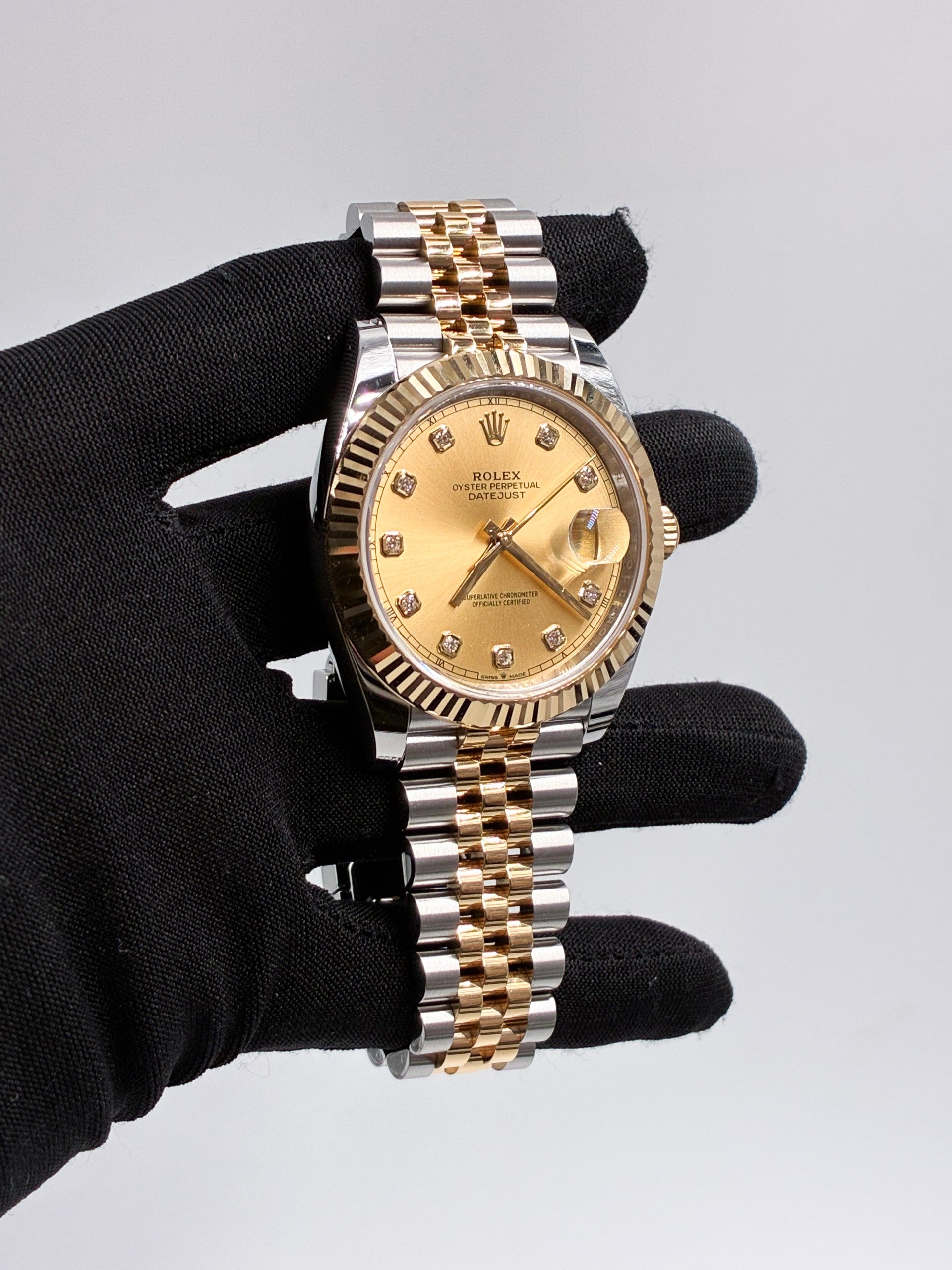 Rolex Datejust 41 126333G Champagne Jubilee 2026