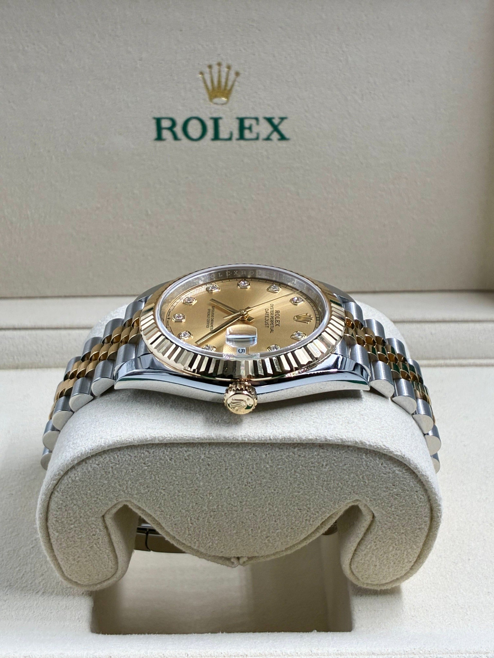 Rolex Datejust 41 126333G Champagne Jubilee 2026
