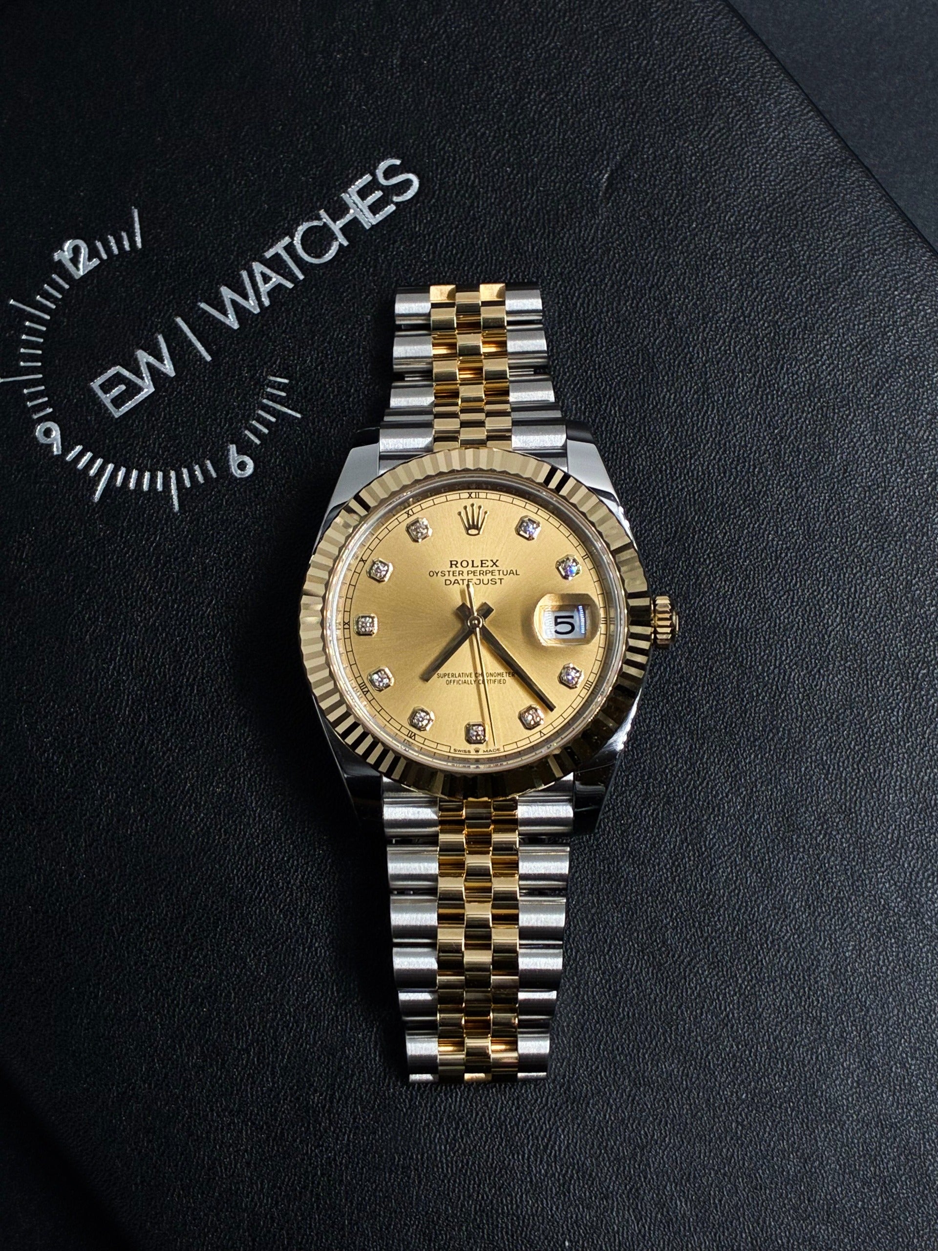 Rolex Datejust 41 126333G Champagne Jubilee 2026