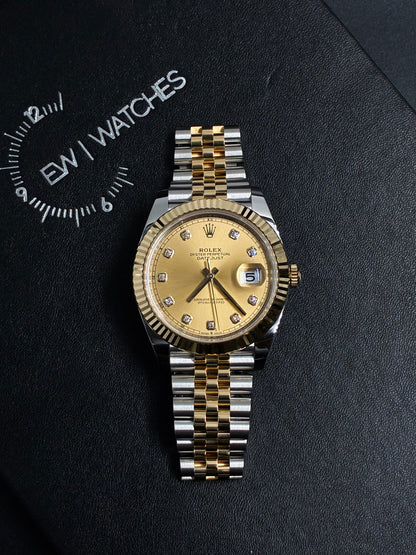 Rolex Datejust 41 126333G Champagne Jubilee 2026