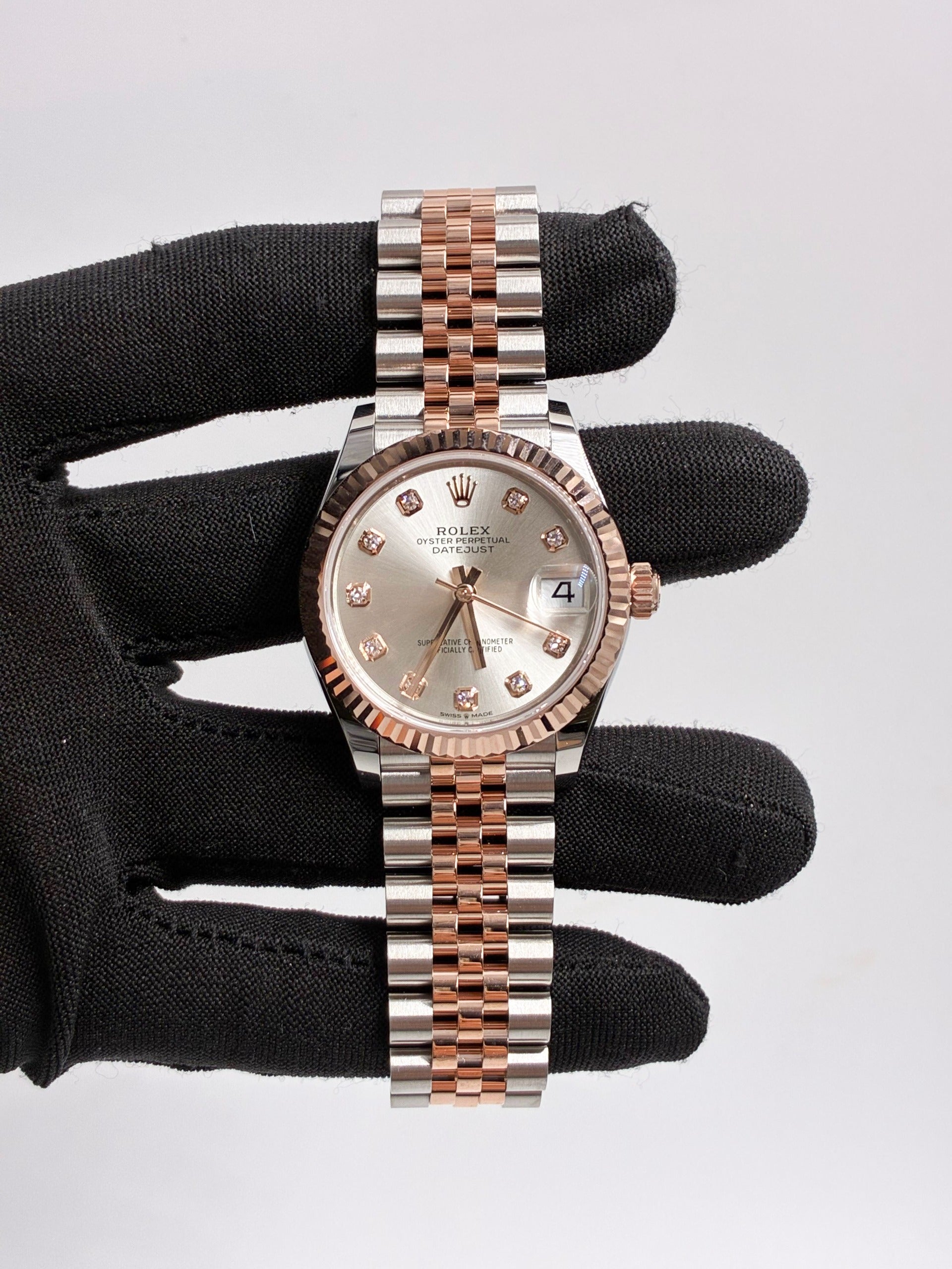 Rolex Datejust 31 278271G Silver Jubilee