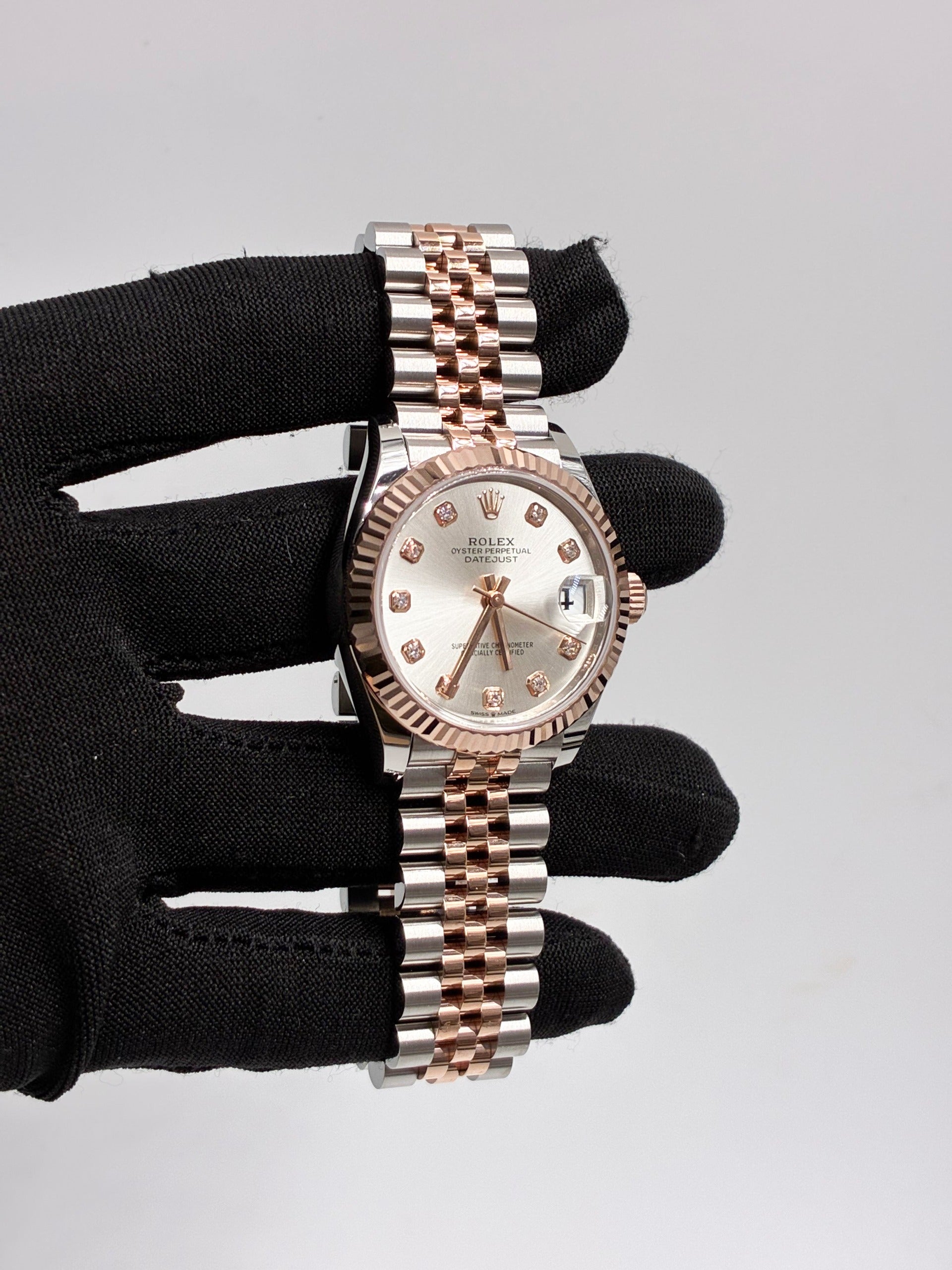 Rolex Datejust 31 278271G Silver Jubilee