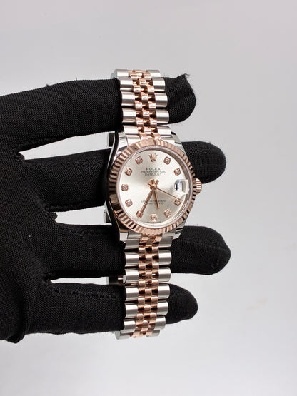 Rolex Datejust 31 278271G Silver Jubilee