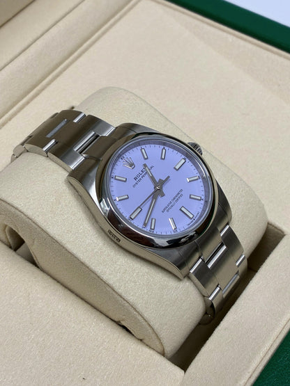Rolex Oyster Perpetual 34 124200 Lavender 2024