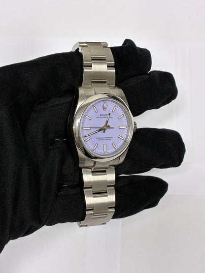 Rolex Oyster Perpetual 34 124200 Lavender 2024