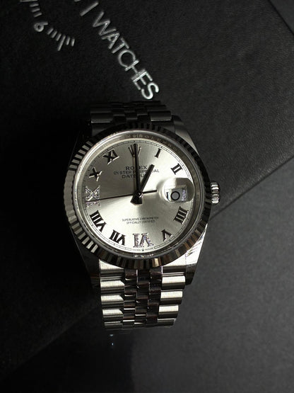 Rolex Datejust 36 126234 Silver VIIX Jubilee 2026