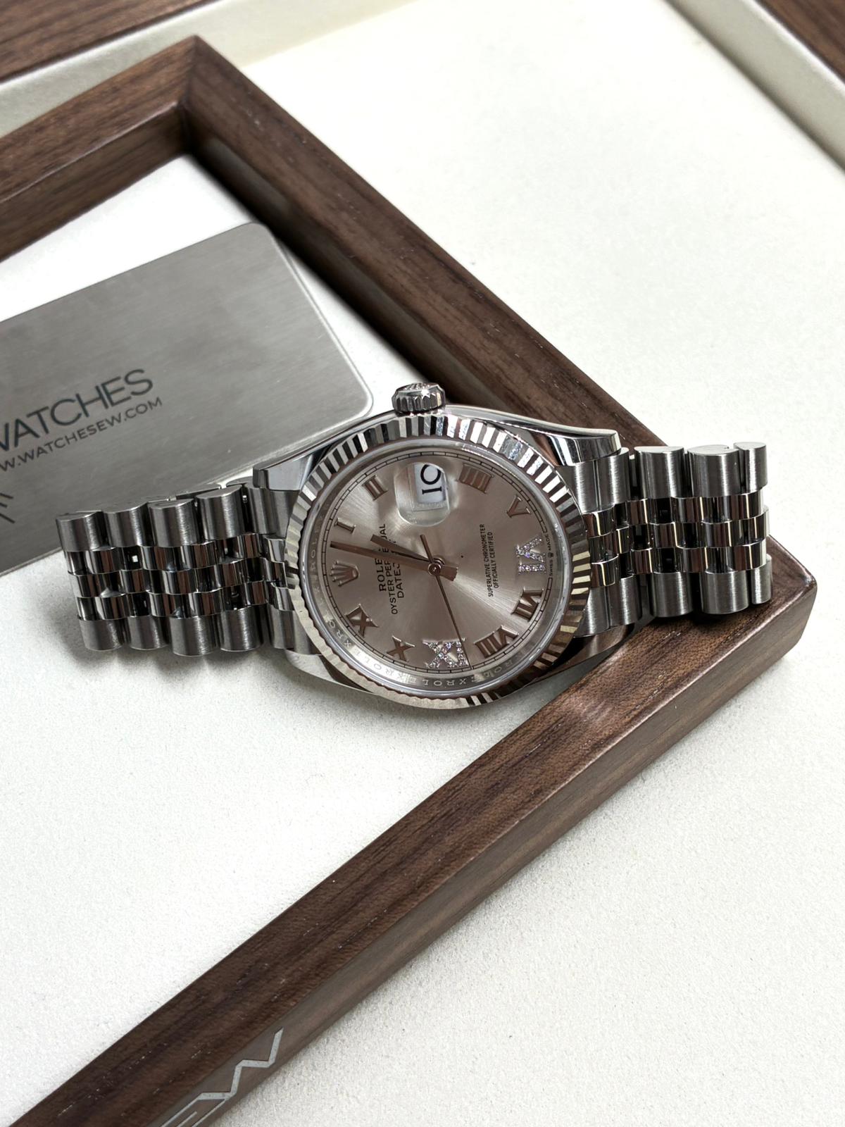 Rolex Datejust 36 126234 Silver VIIX Jubilee 2026