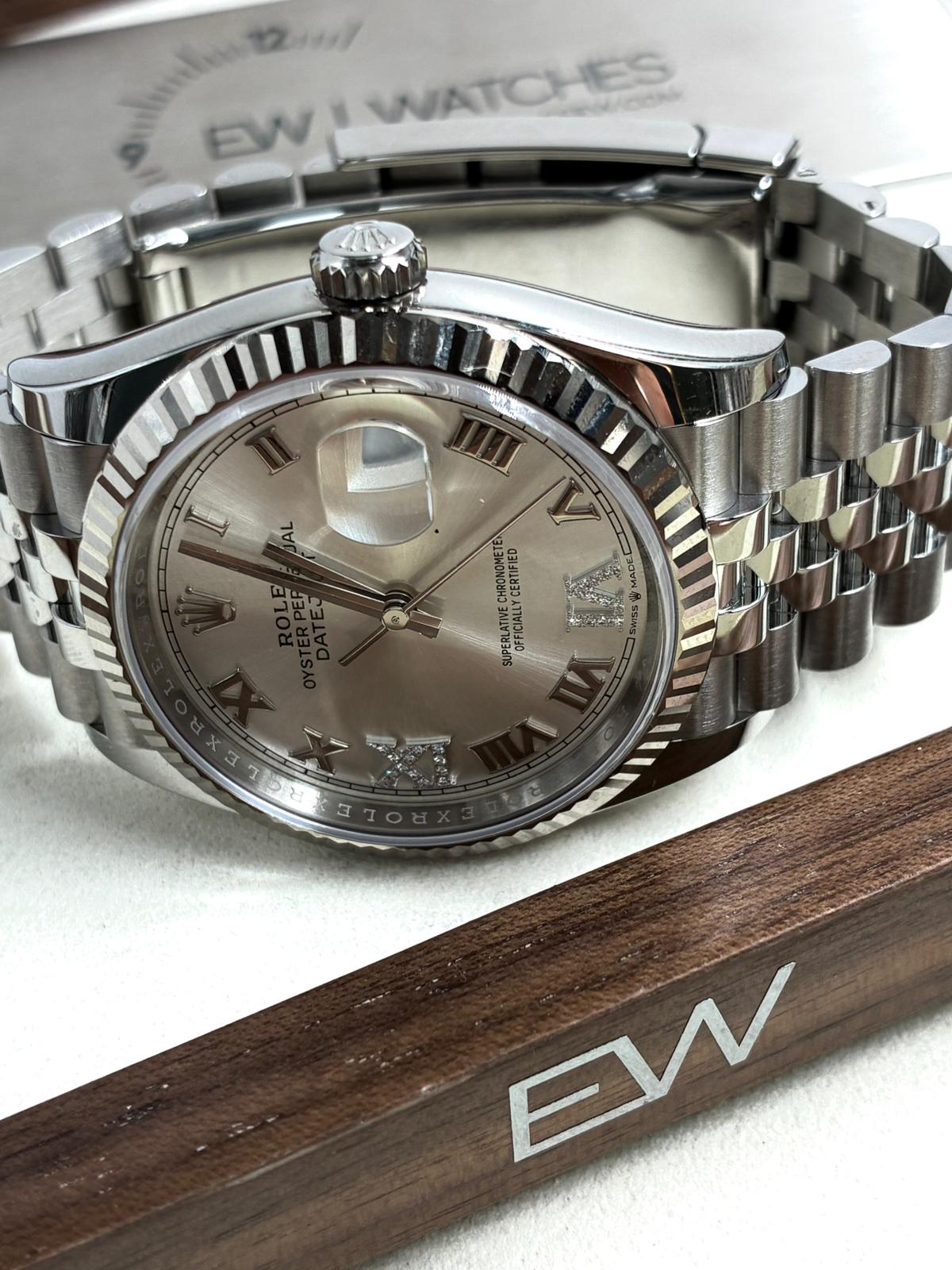 Rolex Datejust 36 126234 Silver VIIX Jubilee 2026