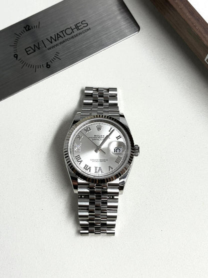 Rolex Datejust 36 126234 Silver VIIX Jubilee 2026