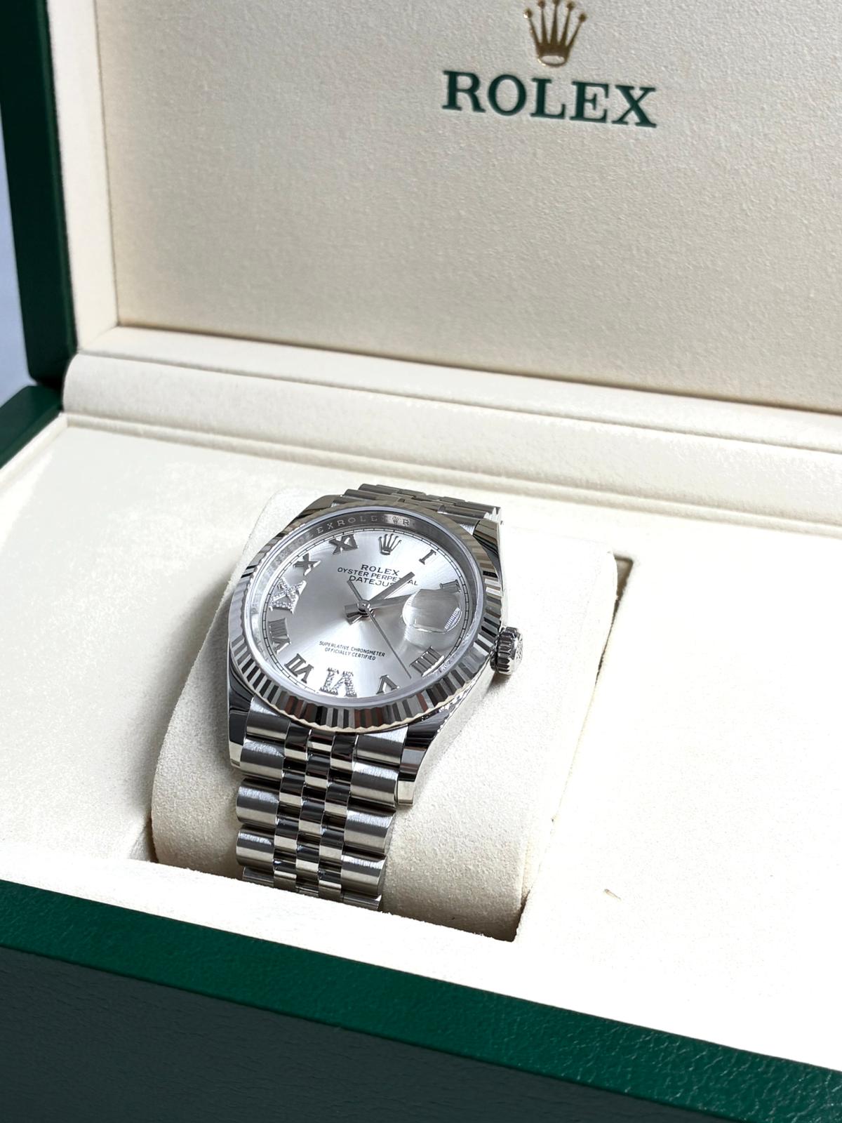 Rolex Datejust 36 126234 Silver VIIX Jubilee 2026