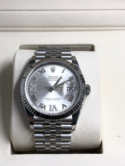 Rolex Datejust 36 126234 Silver VIIX Jubilee 2026