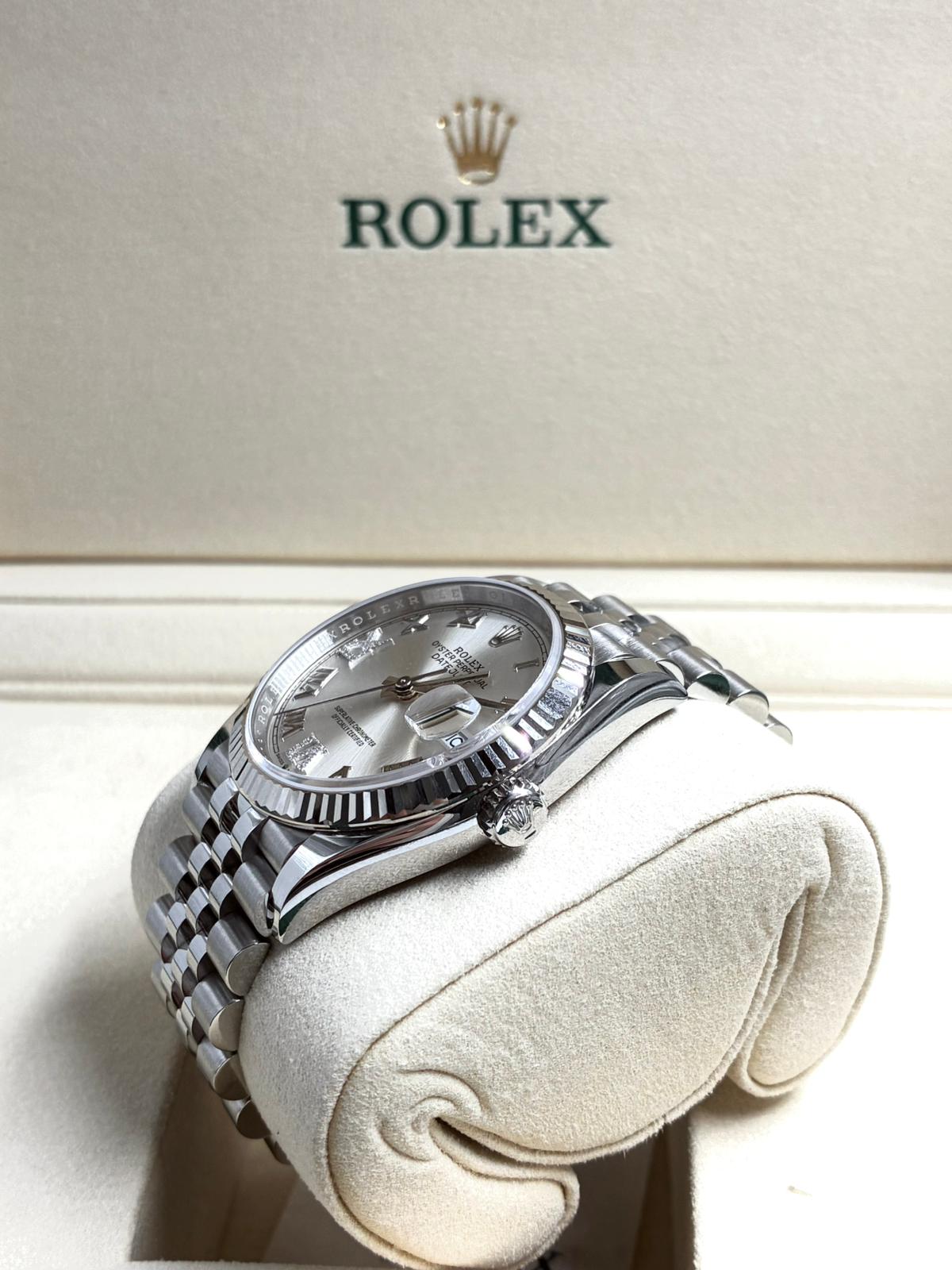 Rolex Datejust 36 126234 Silver VIIX Jubilee 2026