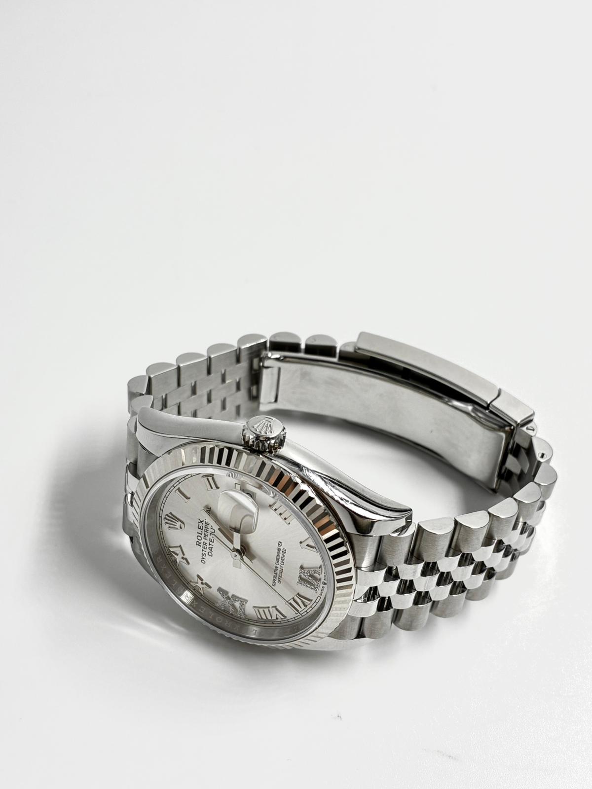 Rolex Datejust 36 126234 Silver VIIX Jubilee 2026