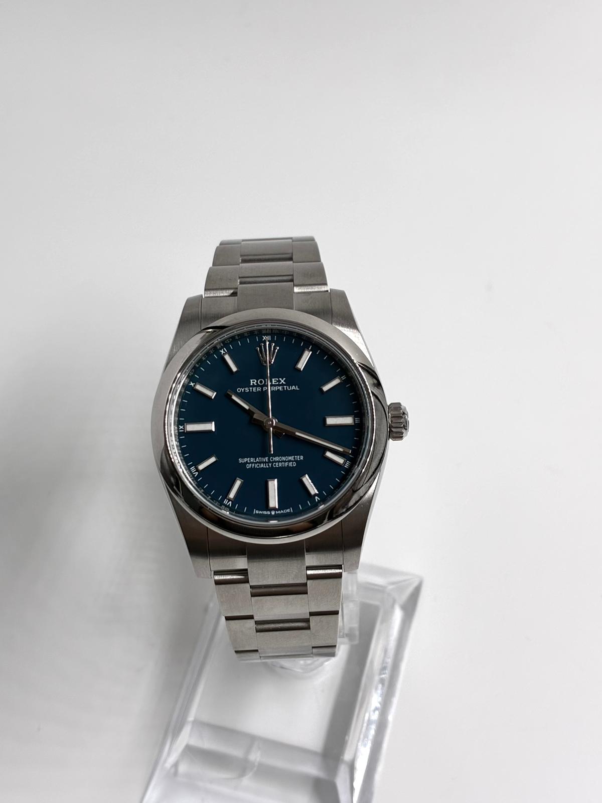 Rolex Oyster Perpetual 34 124200-0003 Blue Index 2026