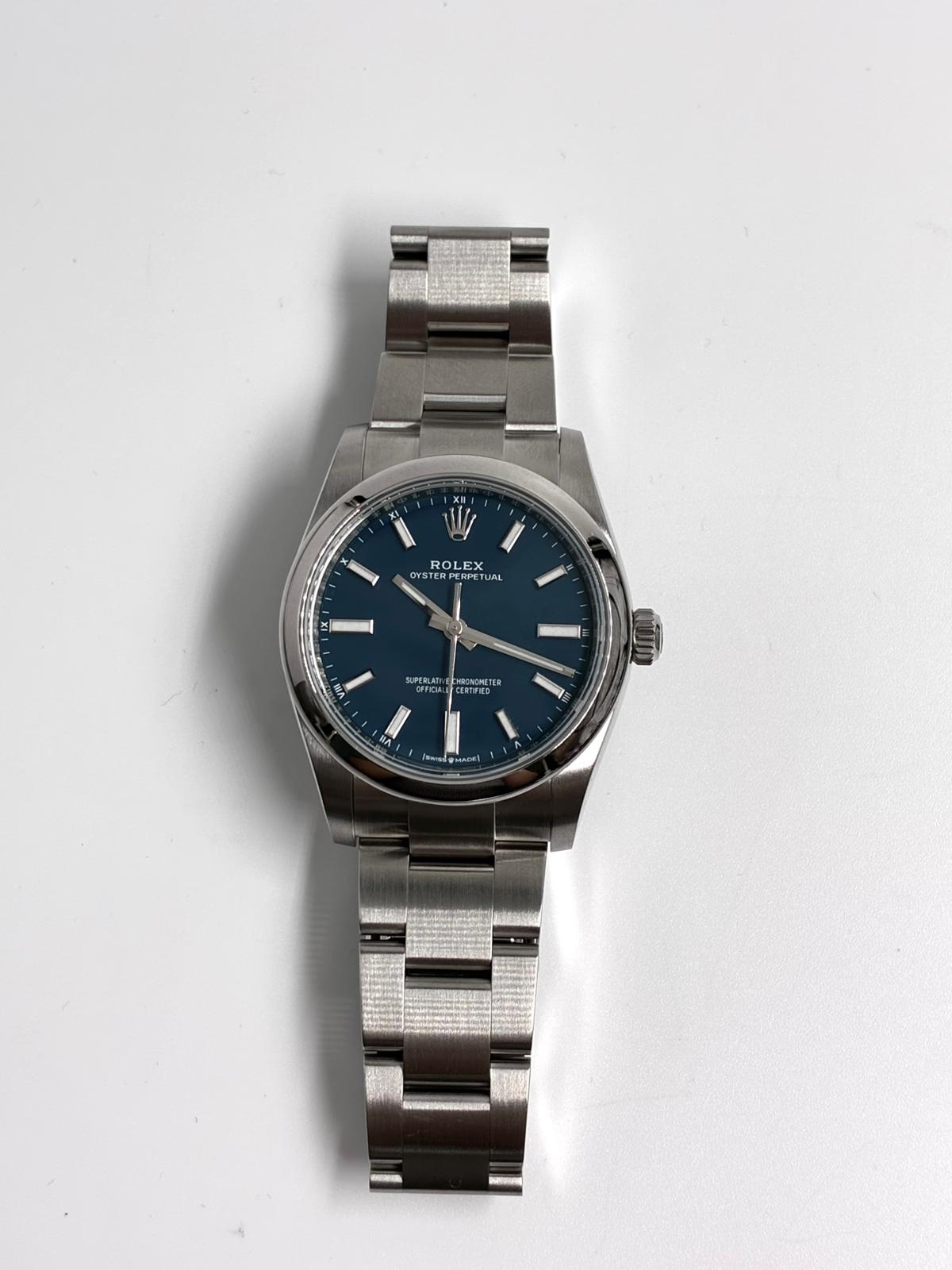 Rolex Oyster Perpetual 34 124200-0003 Blue Index 2026