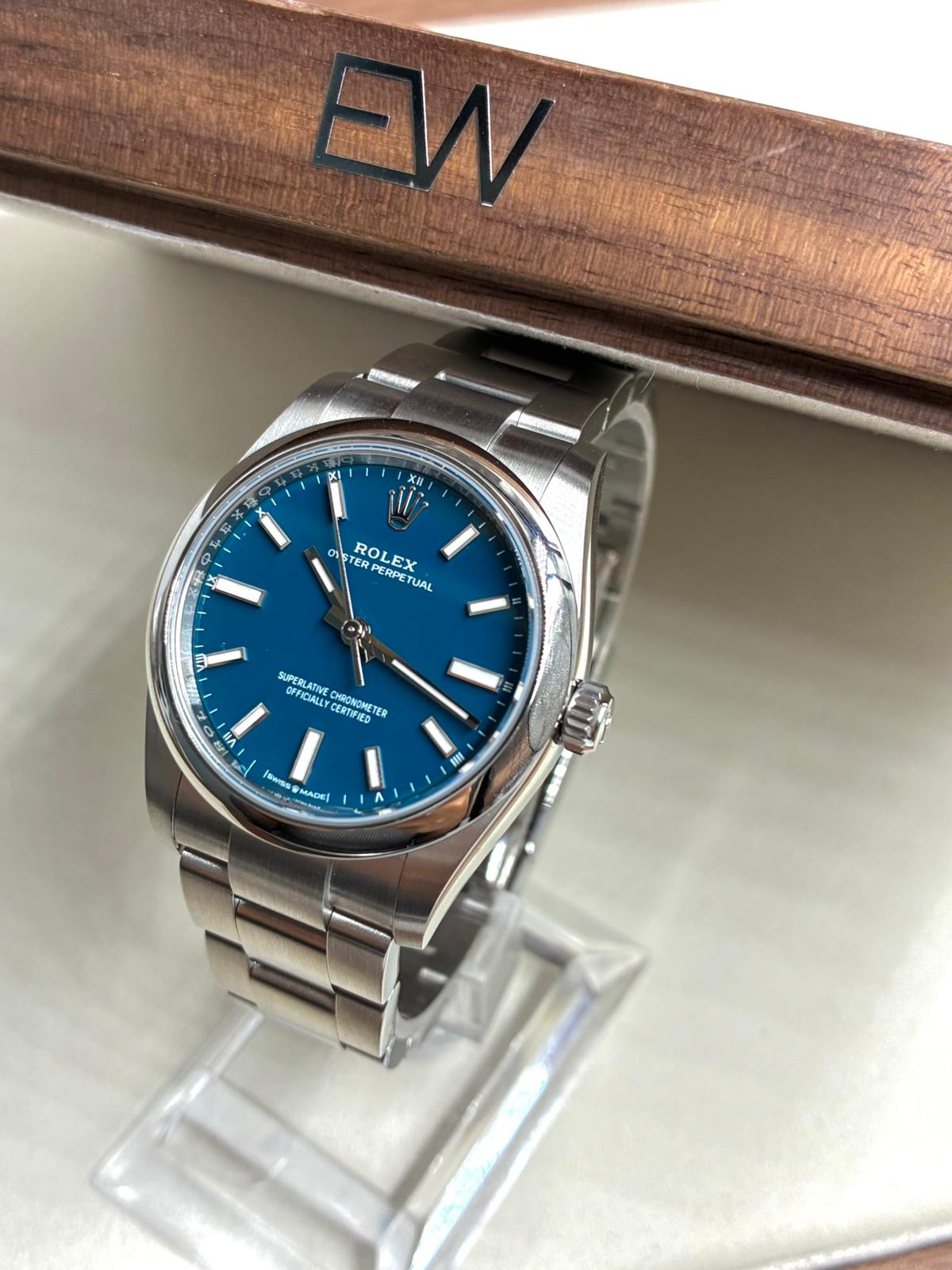 Rolex Oyster Perpetual 34 124200-0003 Blue Index 2026