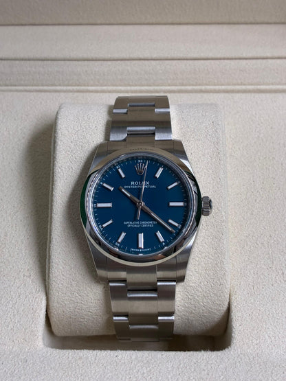 Rolex Oyster Perpetual 34 124200-0003 Blue Index 2026