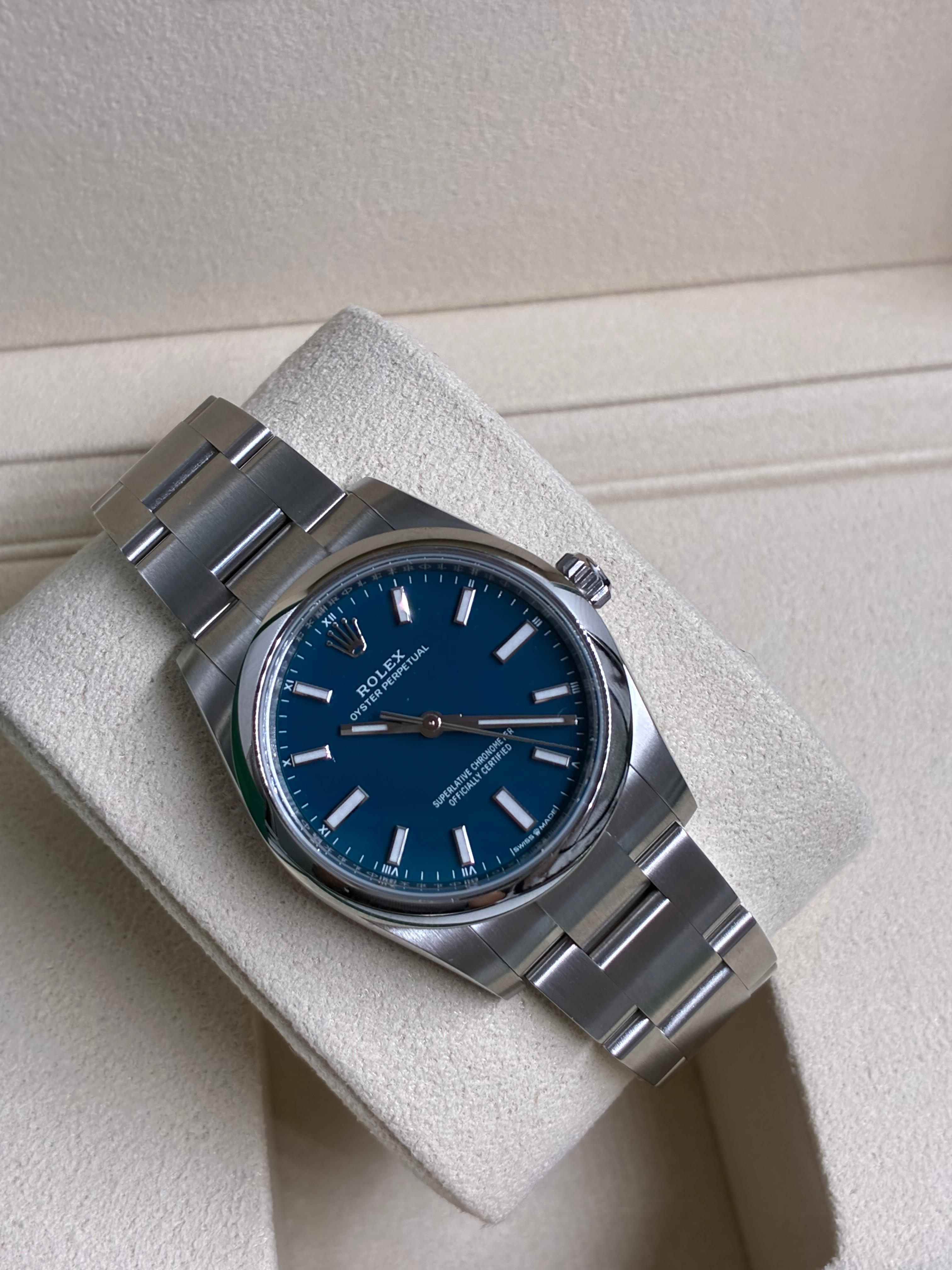 Rolex Oyster Perpetual 34 124200-0003 Blue Index 2026