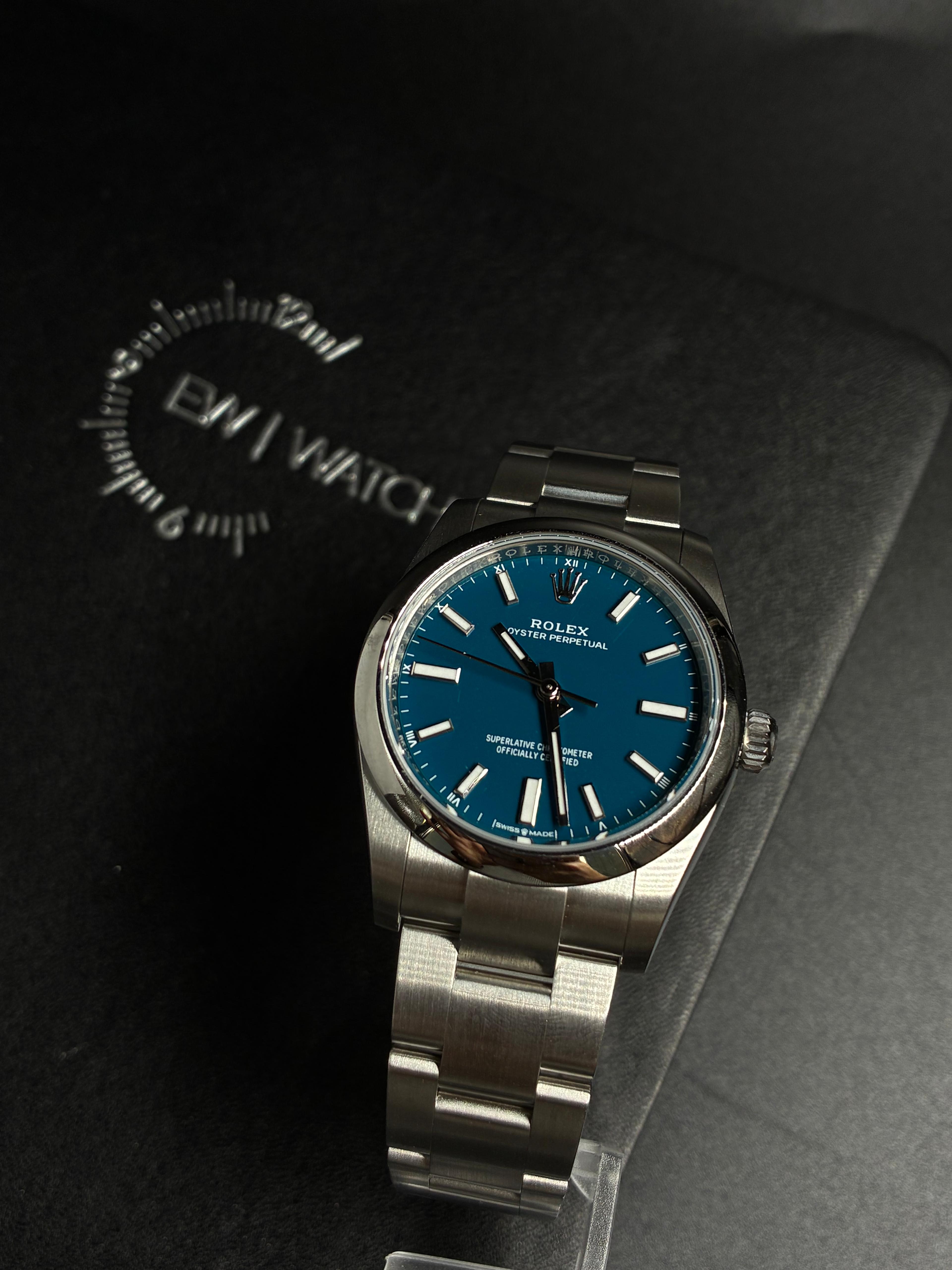 Rolex Oyster Perpetual 34 124200-0003 Blue Index 2026