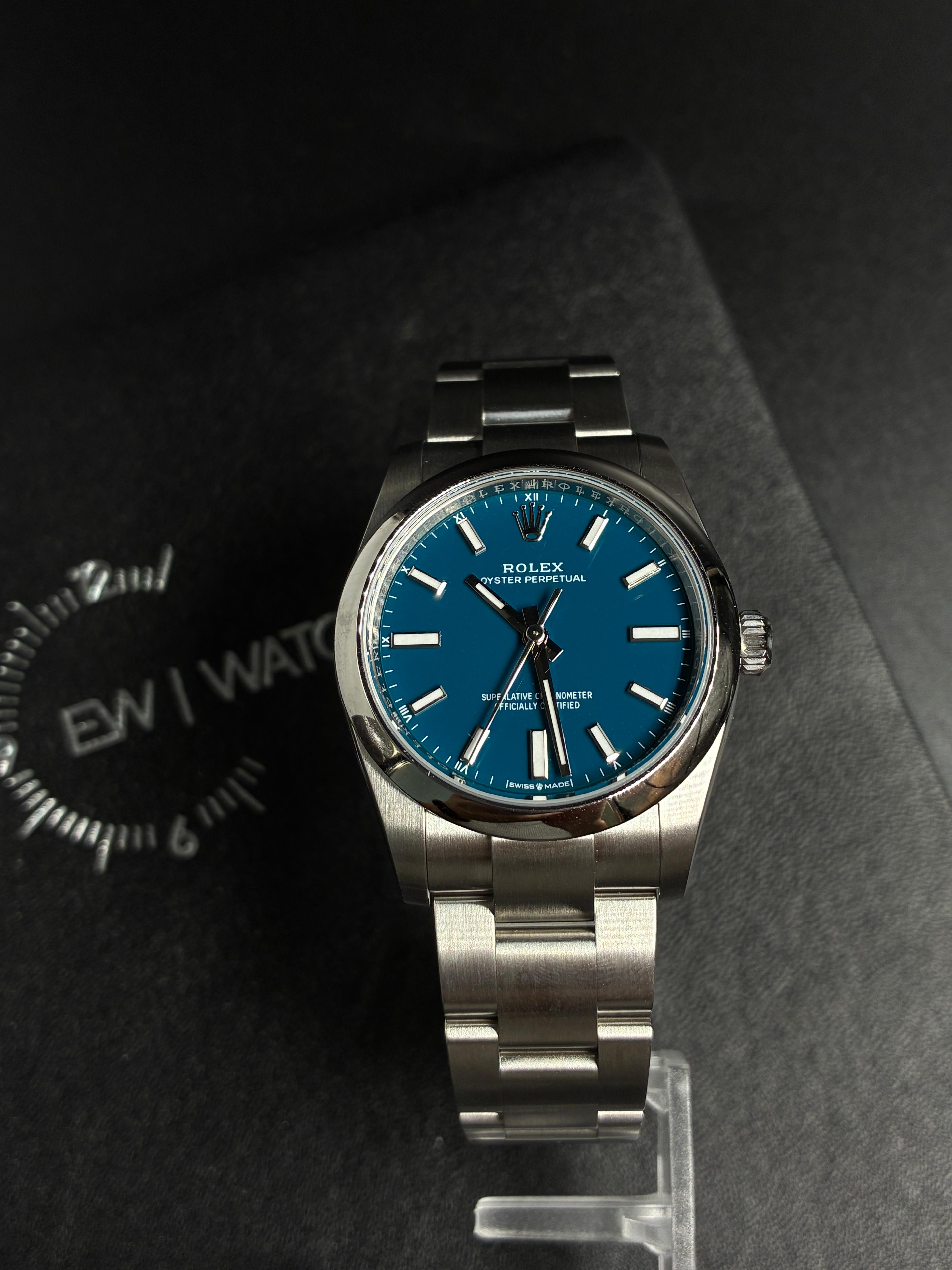 Rolex Oyster Perpetual 34 124200-0003 Blue Index 2026