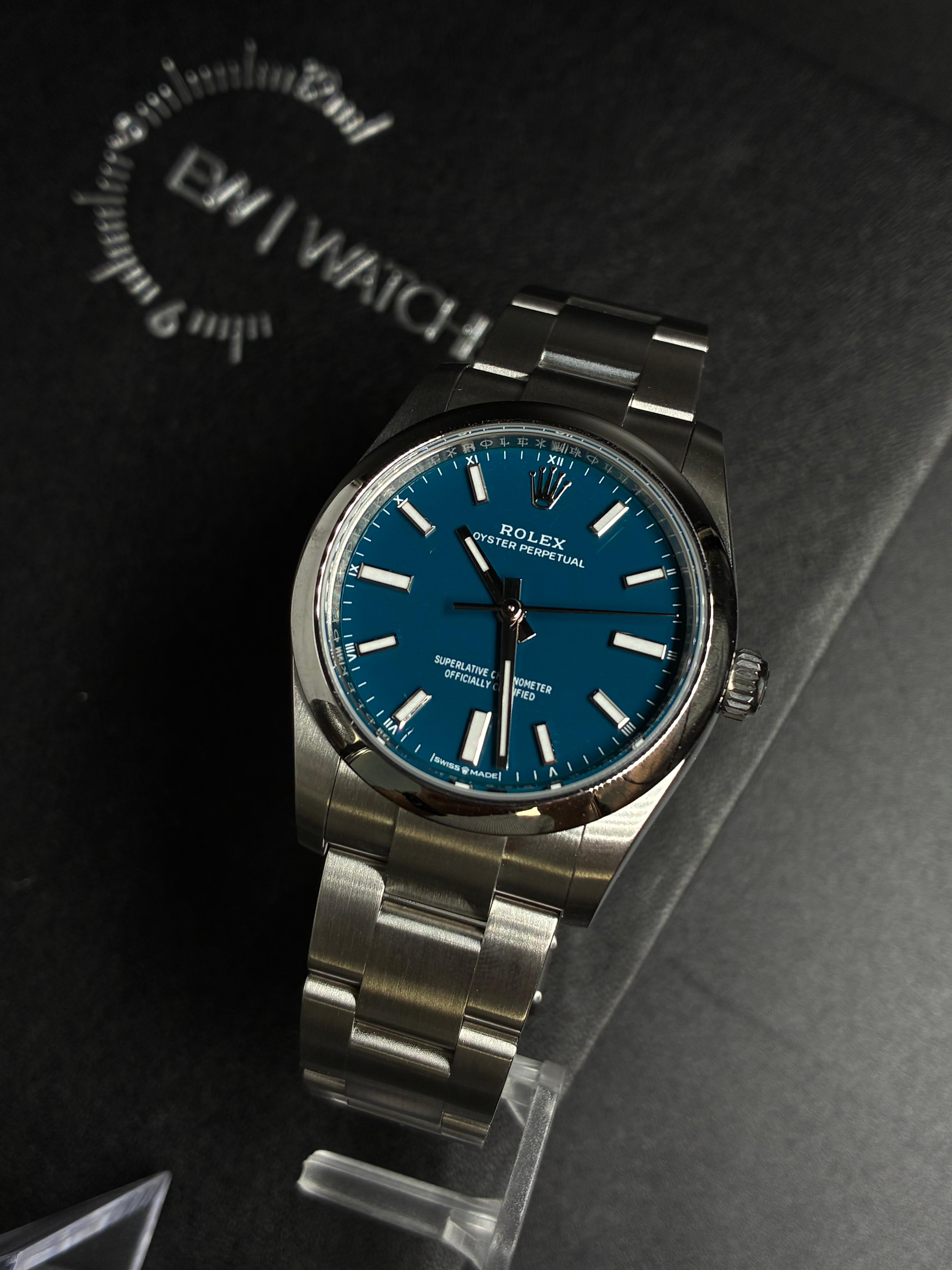Rolex Oyster Perpetual 34 124200 NEW Blue Index 2026