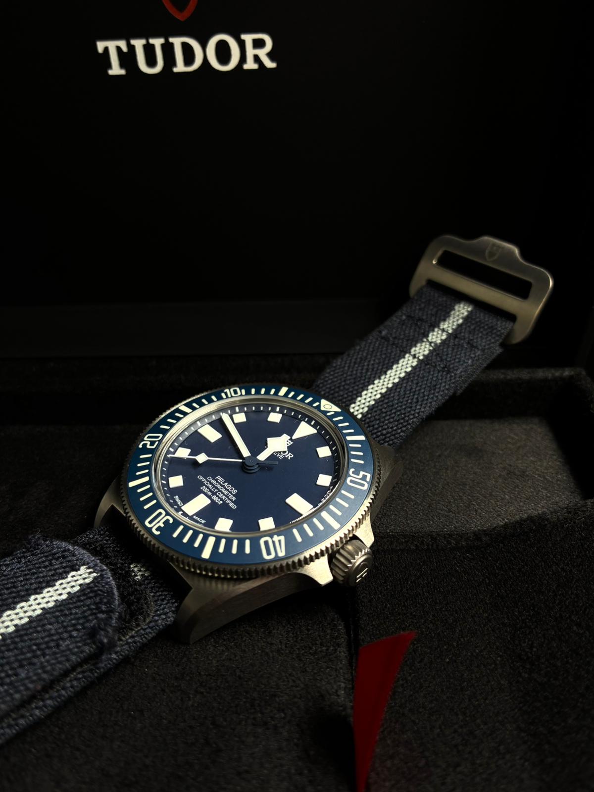 Tudor Pelagos Fxd 42mm 25707B/23-0001 Blue Fabric 2024