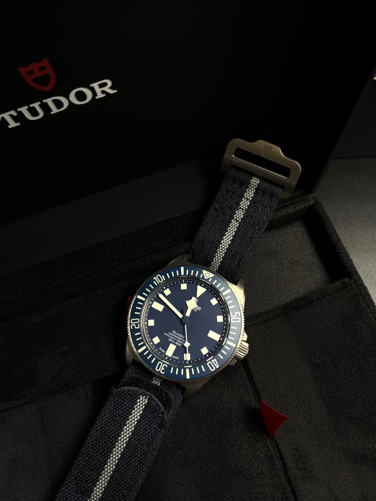 Tudor Pelagos Fxd 42mm 25707B/23-0001 Blue Fabric 2024