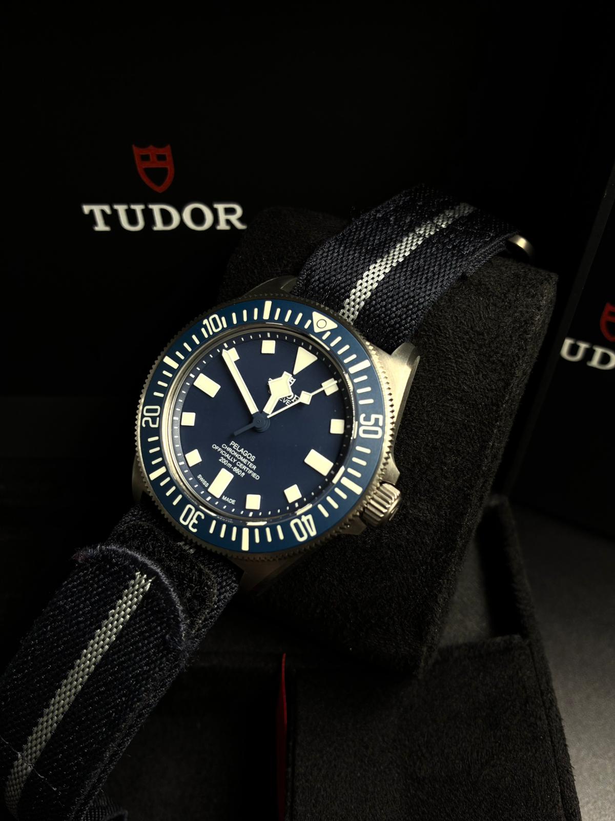 Tudor Pelagos Fxd 42mm 25707B/23-0001 Blue Fabric 2024