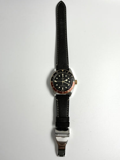 Tudor Black Bay GMT41mm 79833Mn-0003 Leather Strap 2024