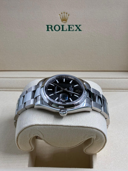 Rolex Datejust 36 126200 Black Index Oyster 2026