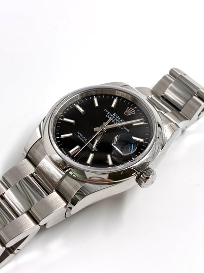 Rolex Datejust 36 126200 Black Index Oyster 2026