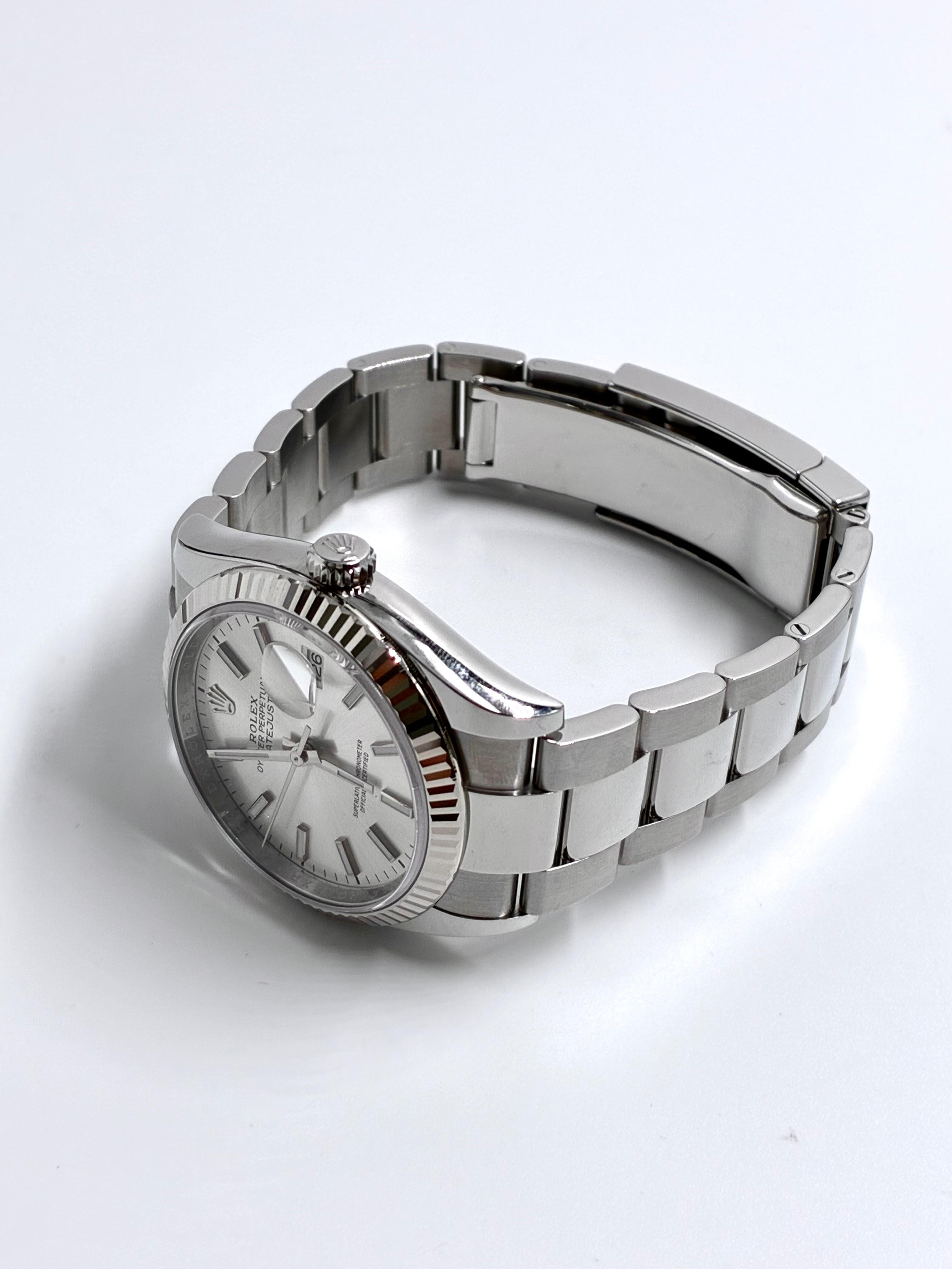 Rolex Datejust 36 126234 Silver Index Oyster 2026